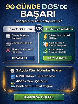 2027 DGS Tüm Dersler Canlı Hazırlık Paketi